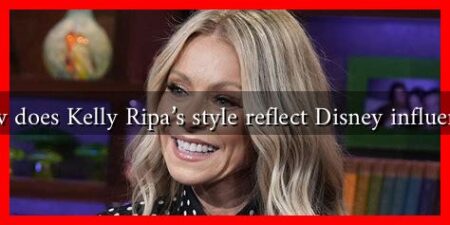 How does Kelly Ripa’s style reflect Disney influences