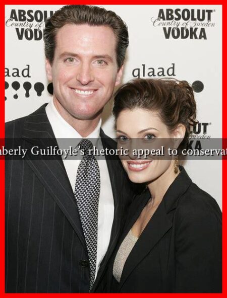 How does Kimberly Guilfoyle's rhetoric appeal to conservative audiences?