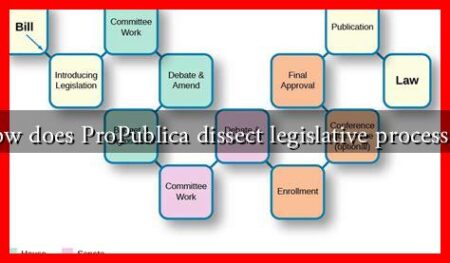 How does ProPublica dissect legislative processes?