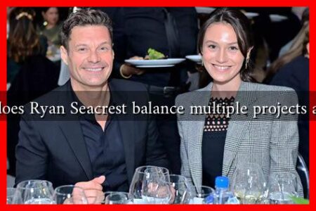 How does Ryan Seacrest balance multiple projects at once How does Ryan Seacrest balance multiple projects at once