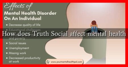 How does Truth Social affect mental health