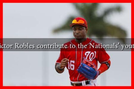 How does Victor Robles contribute to the Nationals' youth movement
