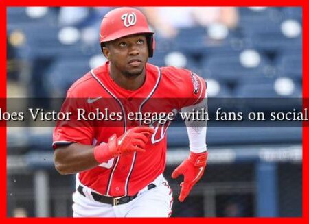 How does Victor Robles engage with fans on social media How does Victor Robles engage with fans on social media