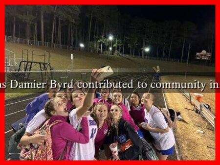 How has Damier Byrd contributed to community initiatives