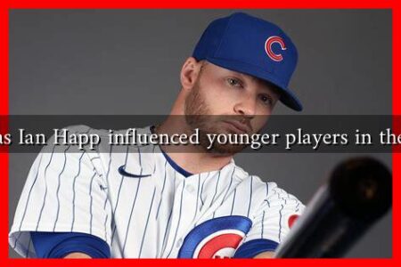 How has Ian Happ influenced younger players in the league