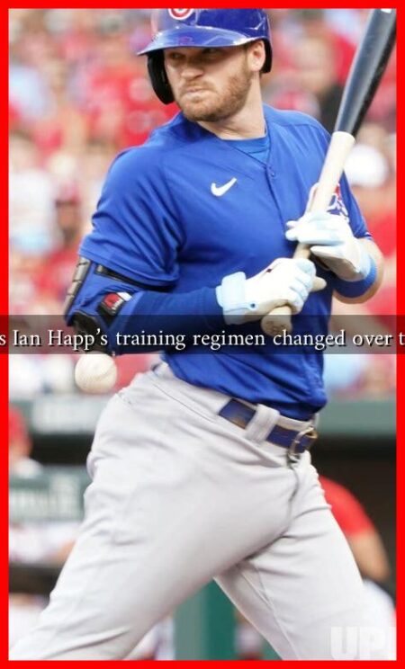 How has Ian Happ's training regimen changed over the years