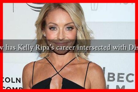 How has Kelly Ripa's career intersected with Disney