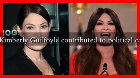 How has Kimberly Guilfoyle contributed to political campaigns?