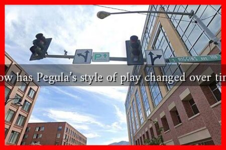 How has Pegula's style of play changed over time