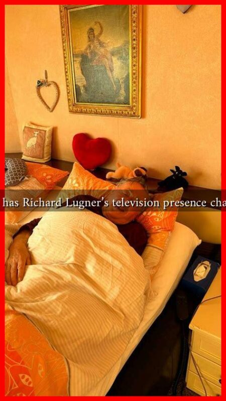 How has Richard Lugner's television presence changed