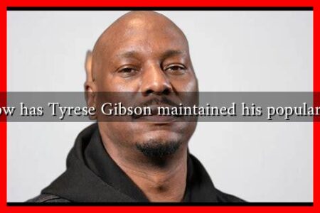 How has Tyrese Gibson maintained his popularity