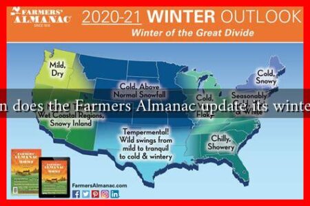 How often does the Farmers Almanac update its winter forecast
