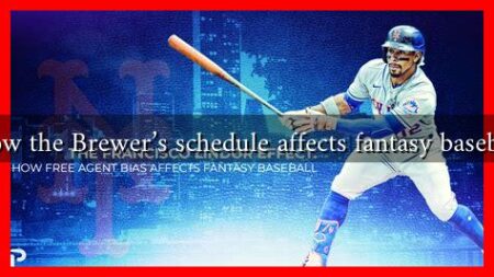 How the Brewer's schedule affects fantasy baseball