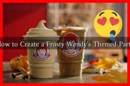 How to Create a Frosty Wendy's Themed Party