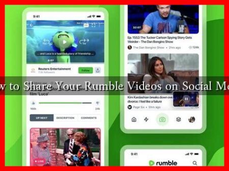 How to Share Your Rumble Videos on Social Media How to Share Your Rumble Videos on Social Media