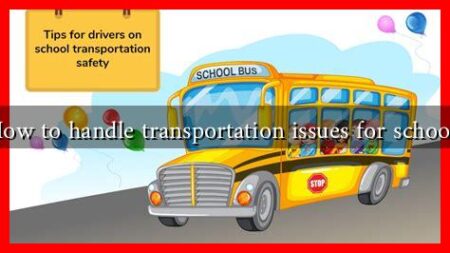 How to handle transportation issues for school? How to handle transportation issues for school?