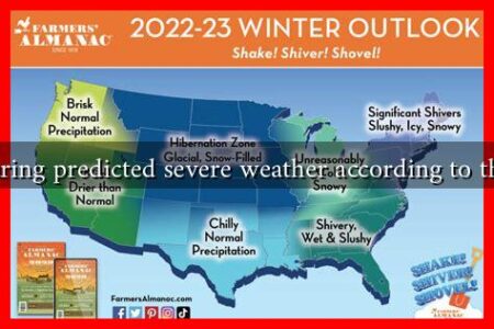 How to stay safe during predicted severe weather according to the Farmers Almanac