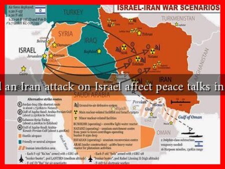 How would an Iran attack on Israel affect peace talks in the region?