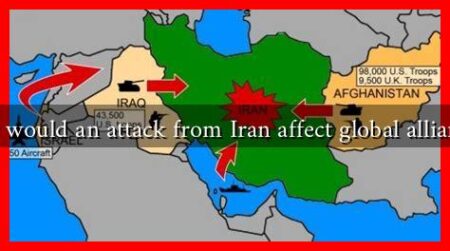 How would an attack from Iran affect global alliances?
