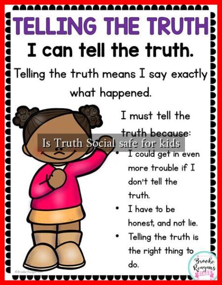 Is Truth Social safe for kids