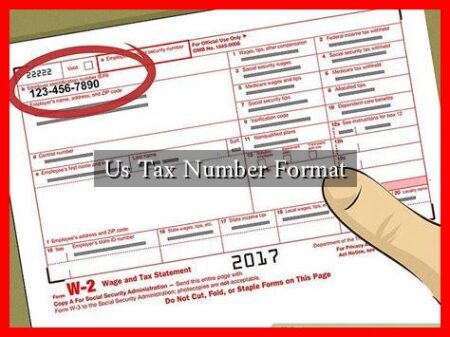 Us Tax Number Format
