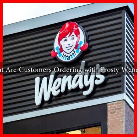 What Are Customers Ordering with Frosty Wendy's?