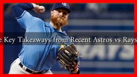 What Are the Key Takeaways from Recent Astros vs Rays Encounters?