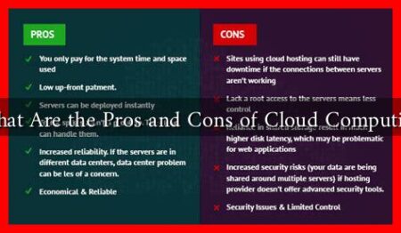 What Are the Pros and Cons of Cloud Computing