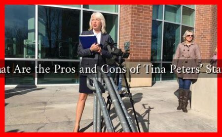 What Are the Pros and Cons of Tina Peters’ Stance What Are the Pros and Cons of Tina Peters' Stance