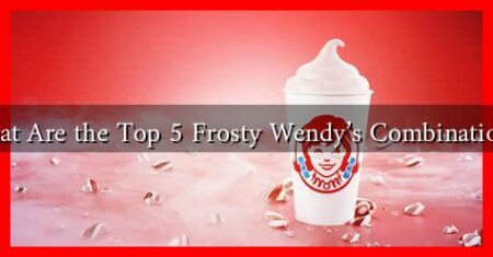 What Are the Top 5 Frosty Wendy's Combinations?