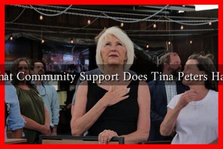 What Community Support Does Tina Peters Have
