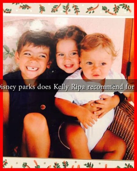 What Disney parks does Kelly Ripa recommend for families