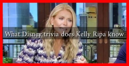 What Disney trivia does Kelly Ripa know