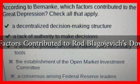 What Factors Contributed to Rod Blagojevich's Downfall?