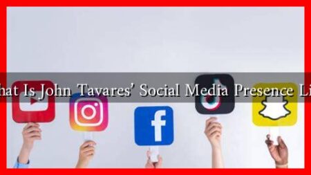 What Is John Tavares' Social Media Presence Like