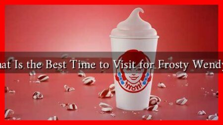 What Is the Best Time to Visit for Frosty Wendy's?