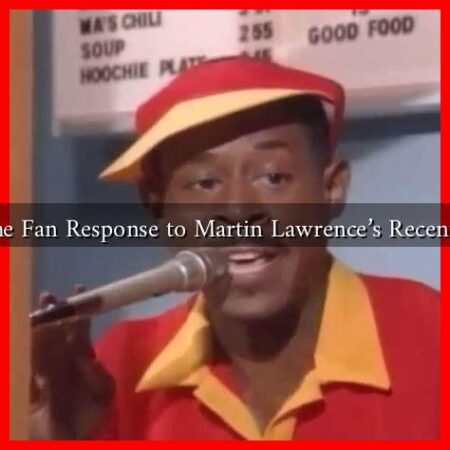 What Is the Fan Response to Martin Lawrence's Recent Projects?