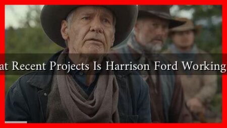 What Recent Projects Is Harrison Ford Working On