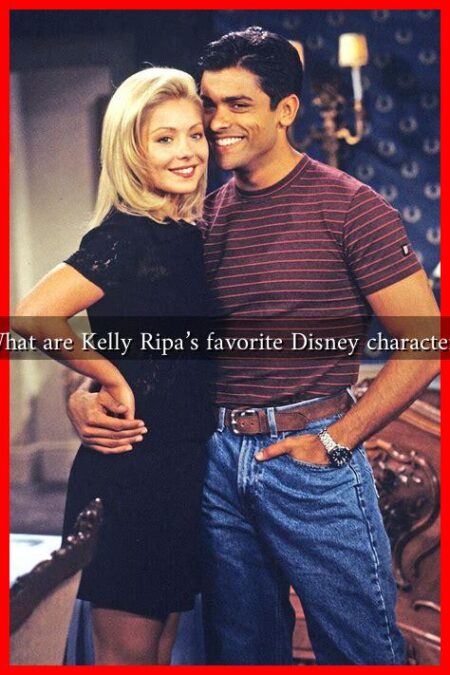 What are Kelly Ripa's favorite Disney characters