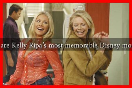 What are Kelly Ripa's most memorable Disney moments