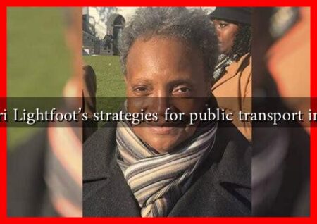 What are Lori Lightfoot's strategies for public transport improvements