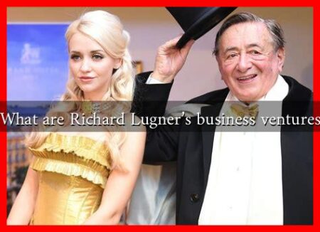 What are Richard Lugner's business ventures