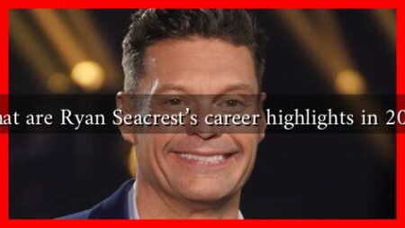 What are Ryan Seacrest’s career highlights in 2023 What are Ryan Seacrest's career highlights in 2023