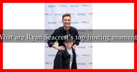What are Ryan Seacrest's top hosting moments