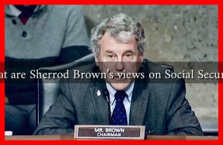 What are Sherrod Brown's views on Social Security?