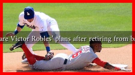 What are Victor Robles' plans after retiring from baseball