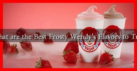 What are the Best Frosty Wendy's Flavors to Try?