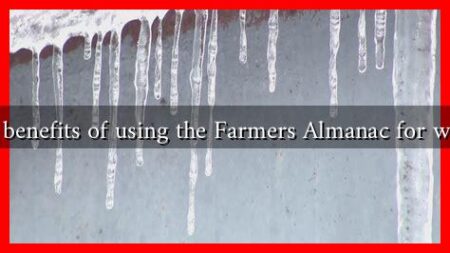 What are the benefits of using the Farmers Almanac for winter farming