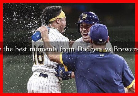 What are the best moments from Dodgers vs Brewers history?