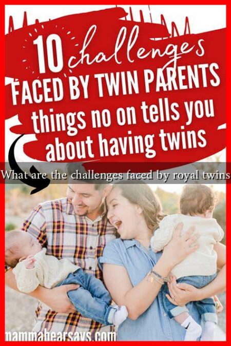 What are the challenges faced by royal twins